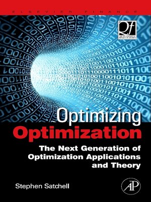 cover image of Optimizing Optimization